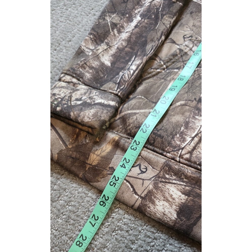 RealTree  Light Weight Performance Fleece Lined Pull Over Hoodie Camo Print - Picture 2 of 3